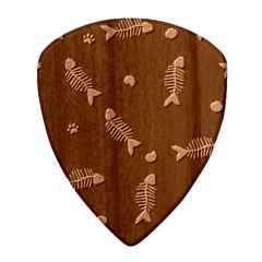 Pattern Design Seamless Fishbone Wood Guitar Pick (Set of 10) from ArtsNow.com Front