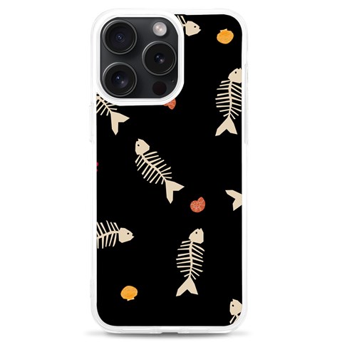 Pattern Design Seamless Fishbone iPhone 15 Pro Max TPU UV Print Case from ArtsNow.com Front