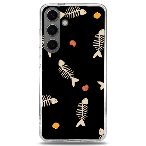 Pattern Design Seamless Fishbone Samsung Galaxy S24 6.2 Inch TPU UV Case from ArtsNow.com Front