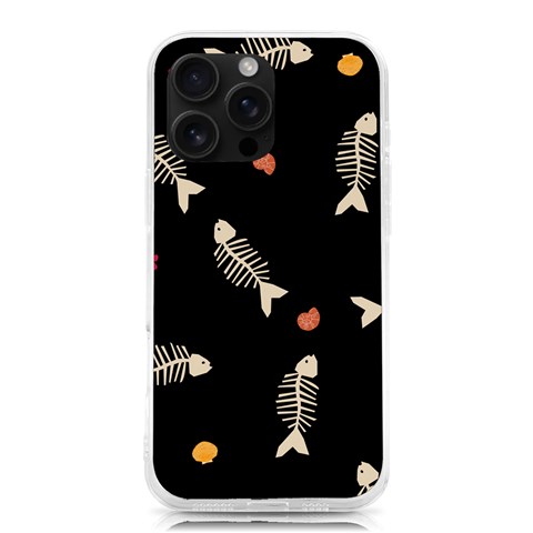 Pattern Design Seamless Fishbone iPhone 16 Pro Max TPU UV Print Case from ArtsNow.com Front