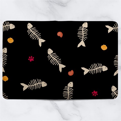 Pattern Design Seamless Fishbone Microfiber PU Leather Passport Holder from ArtsNow.com Full