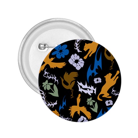 Pattern Design Seamless Texture 2.25  Buttons from ArtsNow.com Front