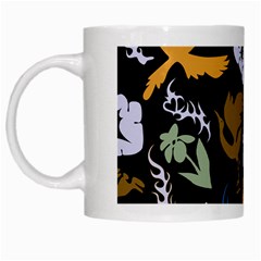 Pattern Design Seamless Texture White Mug from ArtsNow.com Left