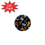 Pattern Design Seamless Texture 1  Mini Magnets (100 pack) 