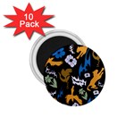 Pattern Design Seamless Texture 1.75  Magnets (10 pack) 