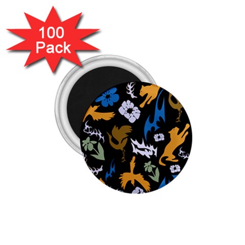 Pattern Design Seamless Texture 1.75  Magnets (100 pack)  from ArtsNow.com Front