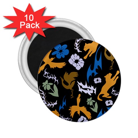Pattern Design Seamless Texture 2.25  Magnets (10 pack)  from ArtsNow.com Front