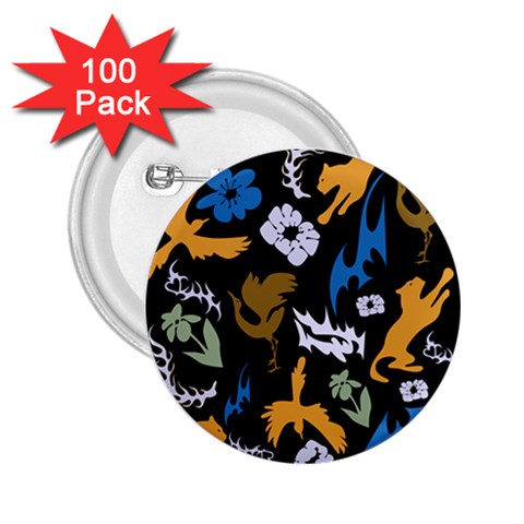 Pattern Design Seamless Texture 2.25  Buttons (100 pack)  from ArtsNow.com Front