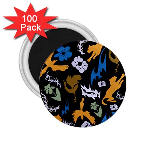 Pattern Design Seamless Texture 2.25  Magnets (100 pack)  from ArtsNow.com Front