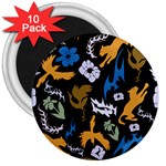 Pattern Design Seamless Texture 3  Magnets (10 pack) 