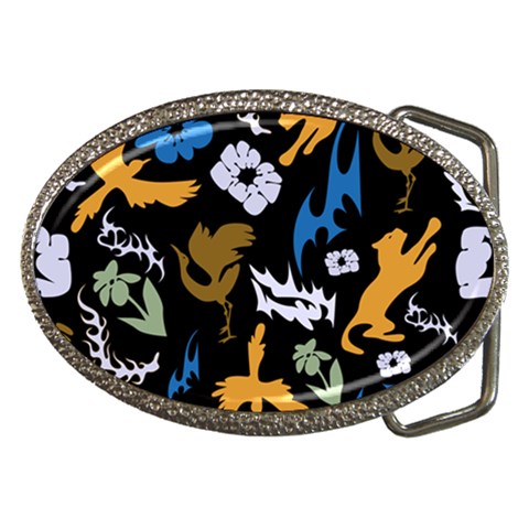 Pattern Design Seamless Texture Belt Buckles from ArtsNow.com Front