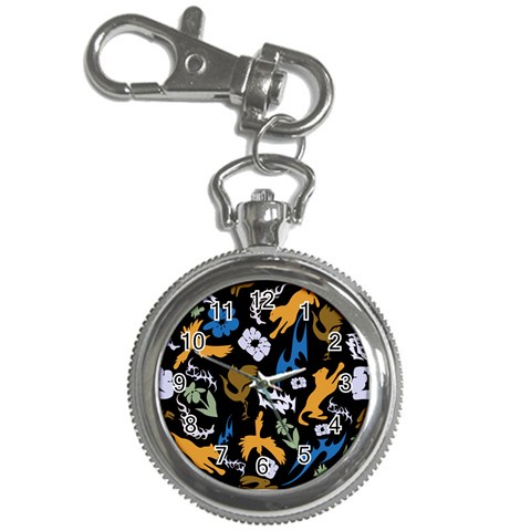 Pattern Design Seamless Texture Key Chain Watches from ArtsNow.com Front