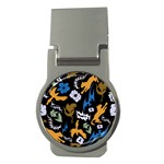 Pattern Design Seamless Texture Money Clips (Round) 