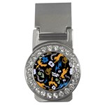 Pattern Design Seamless Texture Money Clips (CZ) 