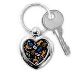 Pattern Design Seamless Texture Key Chain (Heart)