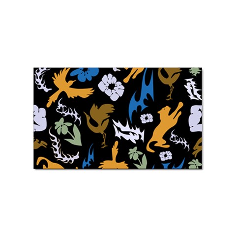 Pattern Design Seamless Texture Sticker (Rectangular) from ArtsNow.com Front