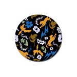 Pattern Design Seamless Texture Magnet 3  (Round)