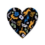Pattern Design Seamless Texture Heart Magnet