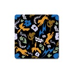 Pattern Design Seamless Texture Square Magnet