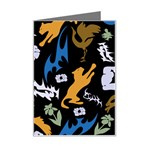Pattern Design Seamless Texture Mini Greeting Card