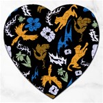 Pattern Design Seamless Texture Jigsaw Puzzle (Heart)