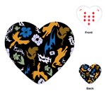 Pattern Design Seamless Texture Playing Cards Single Design (Heart)