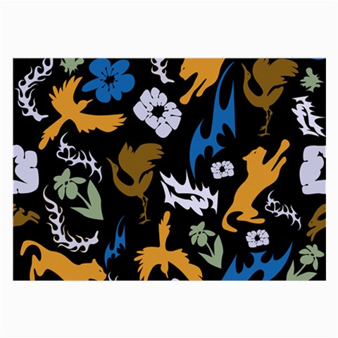Pattern Design Seamless Texture Large Glasses Cloth from ArtsNow.com Front