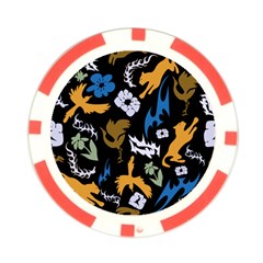 Pattern Design Seamless Texture Poker Chip Card Guard (10 pack) from ArtsNow.com Back