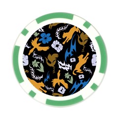 Pattern Design Seamless Texture Poker Chip Card Guard (10 pack) from ArtsNow.com Back