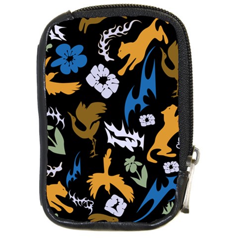 Pattern Design Seamless Texture Compact Camera Leather Case from ArtsNow.com Front