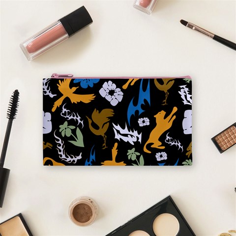 Pattern Design Seamless Texture Cosmetic Bag (Small) from ArtsNow.com Front