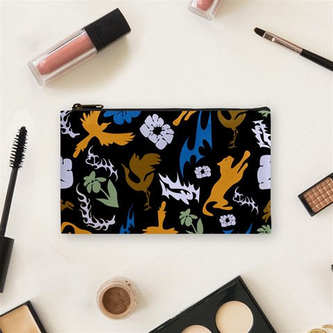 Pattern Design Seamless Texture Cosmetic Bag (Small) from ArtsNow.com Front