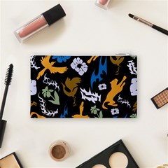 Pattern Design Seamless Texture Cosmetic Bag (Small) from ArtsNow.com Back