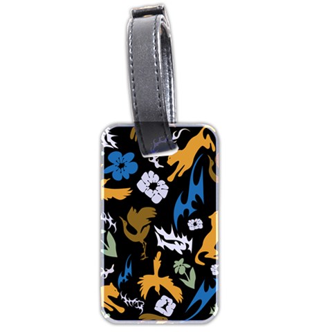 Pattern Design Seamless Texture Luggage Tag (two sides) from ArtsNow.com Front