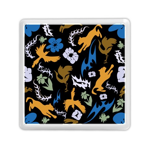 Pattern Design Seamless Texture Memory Card Reader (Square) from ArtsNow.com Front