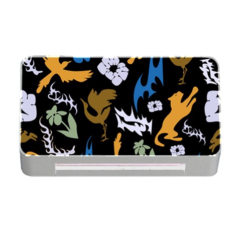 Pattern Design Seamless Texture Memory Card Reader with CF from ArtsNow.com Front
