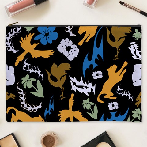 Pattern Design Seamless Texture Cosmetic Bag (XXXL) from ArtsNow.com Front