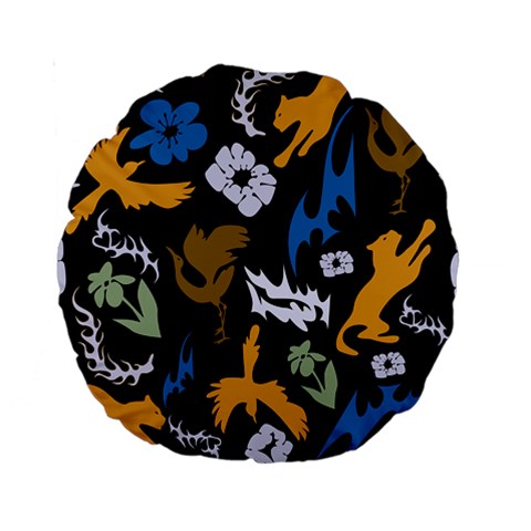 Pattern Design Seamless Texture Standard 15  Premium Round Cushions from ArtsNow.com Front