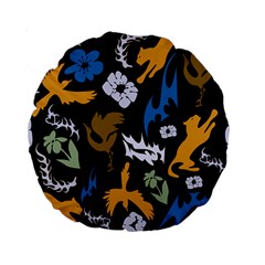 Pattern Design Seamless Texture Standard 15  Premium Round Cushions from ArtsNow.com Back
