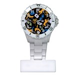 Pattern Design Seamless Texture Plastic Nurses Watch