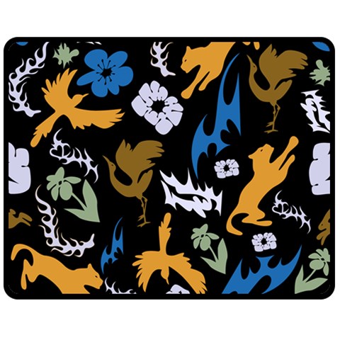 Pattern Design Seamless Texture 60  x 50  Two Sides Fleece Blanket (Medium) from ArtsNow.com 58.8 x47.4  Blanket Front