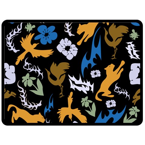 Pattern Design Seamless Texture 80  x 56  Two Sides Fleece Blanket (Large) from ArtsNow.com 80 x60  Blanket Front