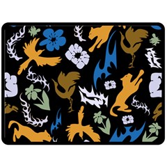 Pattern Design Seamless Texture 80  x 56  Two Sides Fleece Blanket (Large) from ArtsNow.com 80 x60  Blanket Back