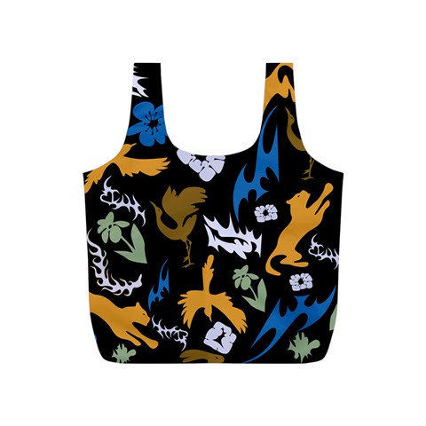 Pattern Design Seamless Texture Full Print Recycle Bag (S) from ArtsNow.com Back