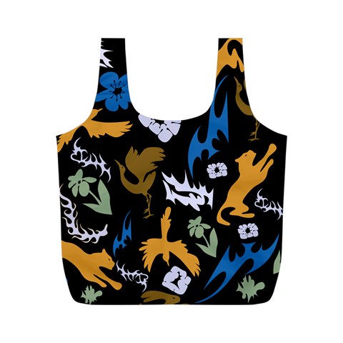 Pattern Design Seamless Texture Full Print Recycle Bag (M) from ArtsNow.com Front