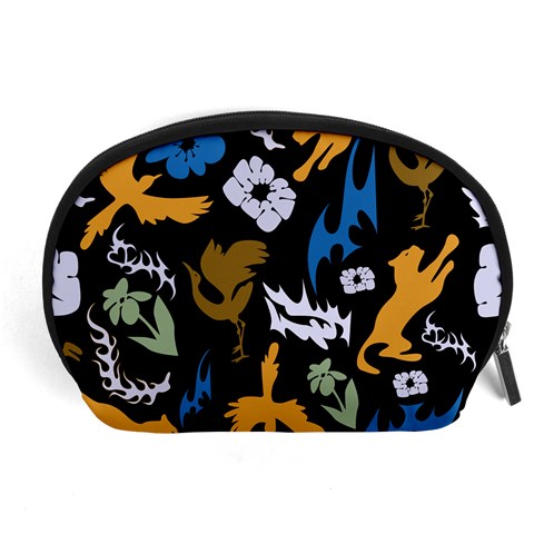 Pattern Design Seamless Texture Accessory Pouch (Large) from ArtsNow.com Front