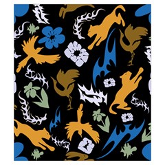 Pattern Design Seamless Texture Drawstring Pouch (Small) from ArtsNow.com Front