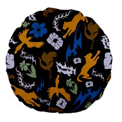 Pattern Design Seamless Texture Large 18  Premium Flano Round Cushions from ArtsNow.com Front