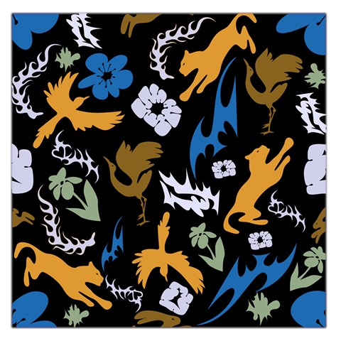 Pattern Design Seamless Texture 36  x 36  Square Satin Scarf from ArtsNow.com Front