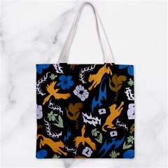 Pattern Design Seamless Texture Zipper Grocery Tote Bag from ArtsNow.com Back